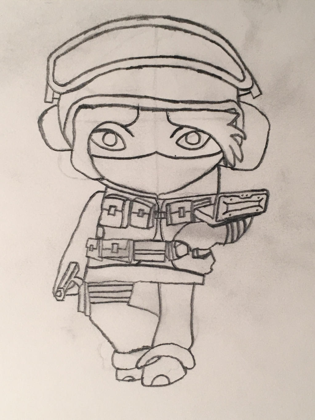 Iq Chibi R6 Rainbow Six Siege IQ chibi by ComponentStone4 on DeviantArt