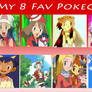 My Top 8 PokeGirls