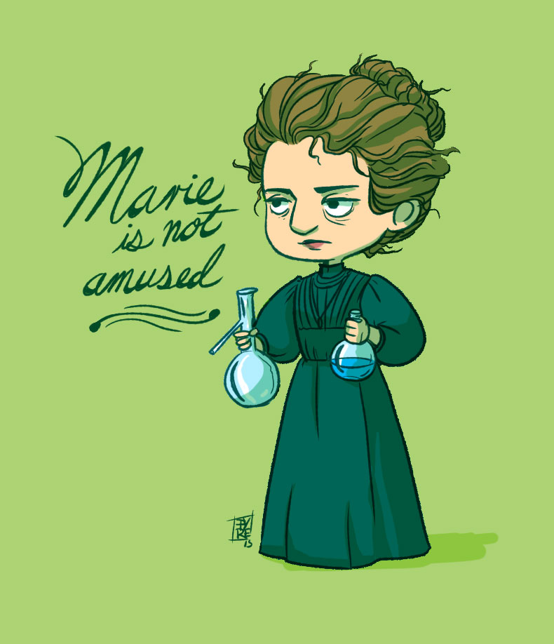 Marie Curie by fydraws on DeviantArt