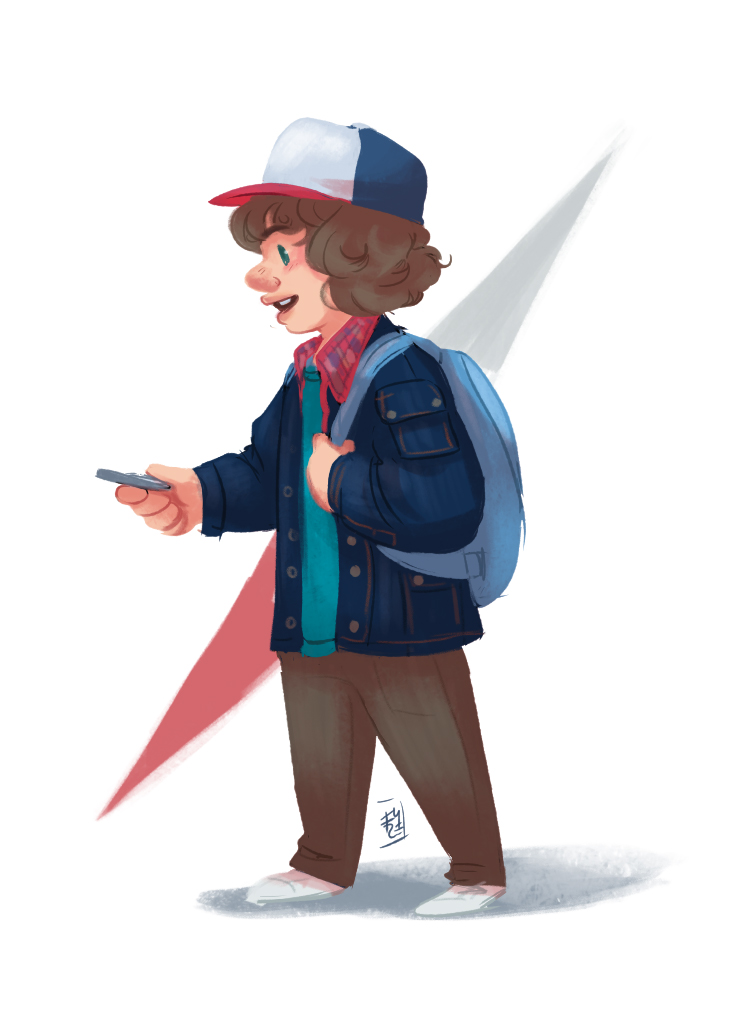 Dustin! by fydraws on DeviantArt