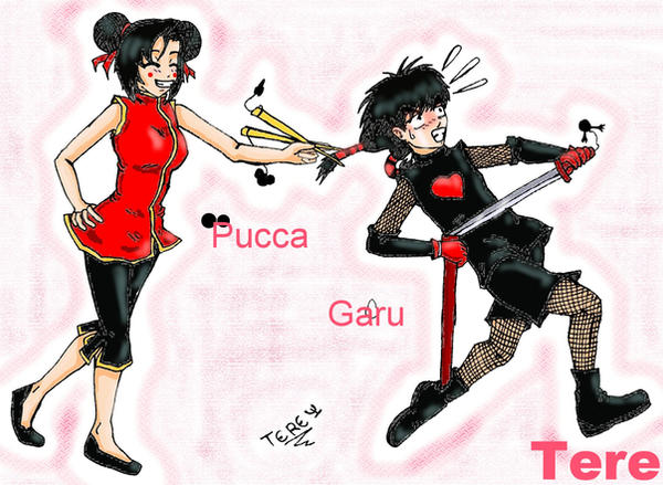 Anime style to Pucca by tsukichire on DeviantArt Anime style to Pucca by tsukichire on DeviantArt