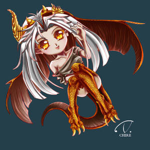 Dragon Chibi Girl base