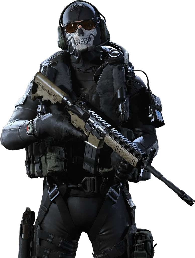 UDT Ghost from Call of Duty Render by Pavseh on DeviantArt
