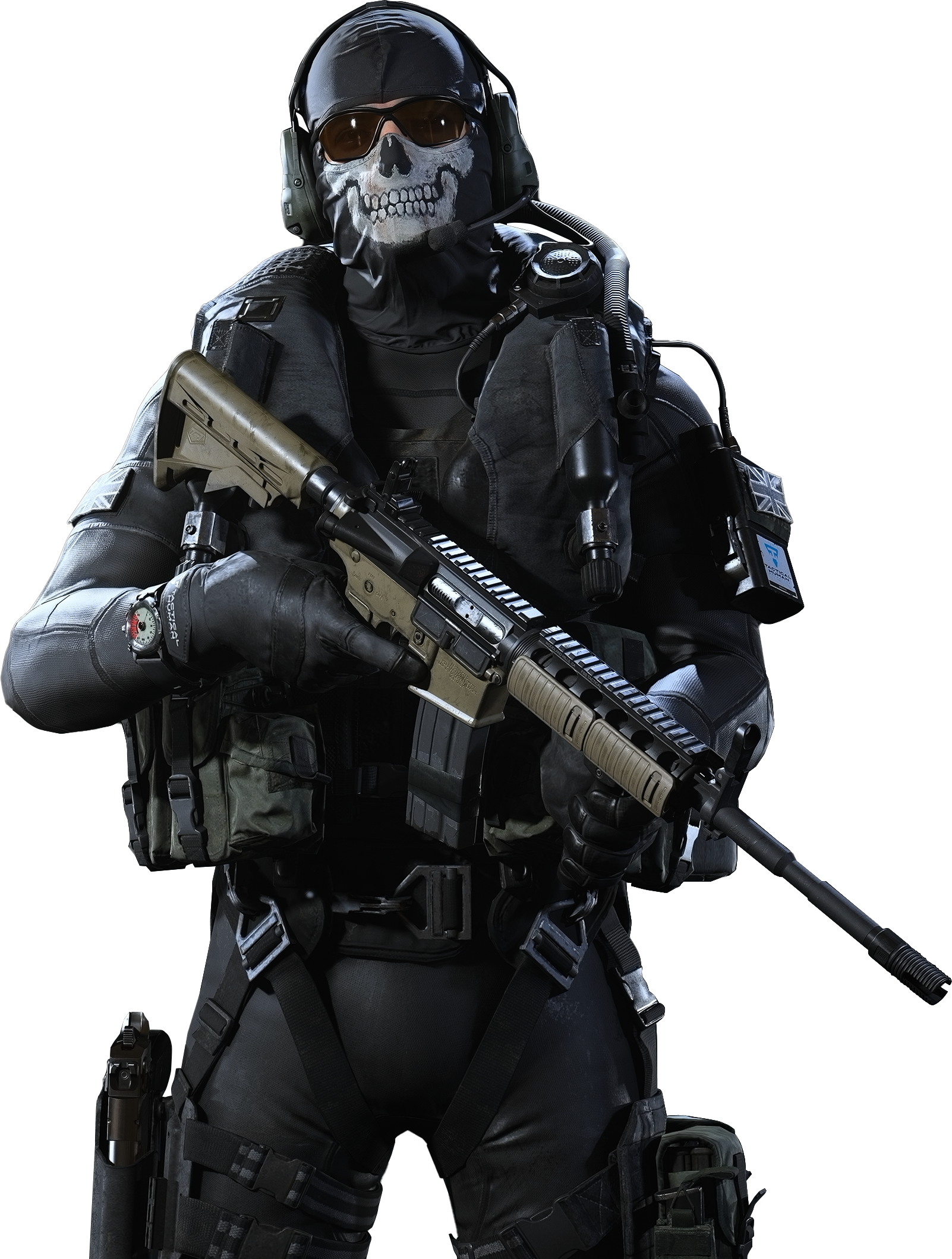 UDT Ghost from Call of Duty Render by Pavseh on DeviantArt