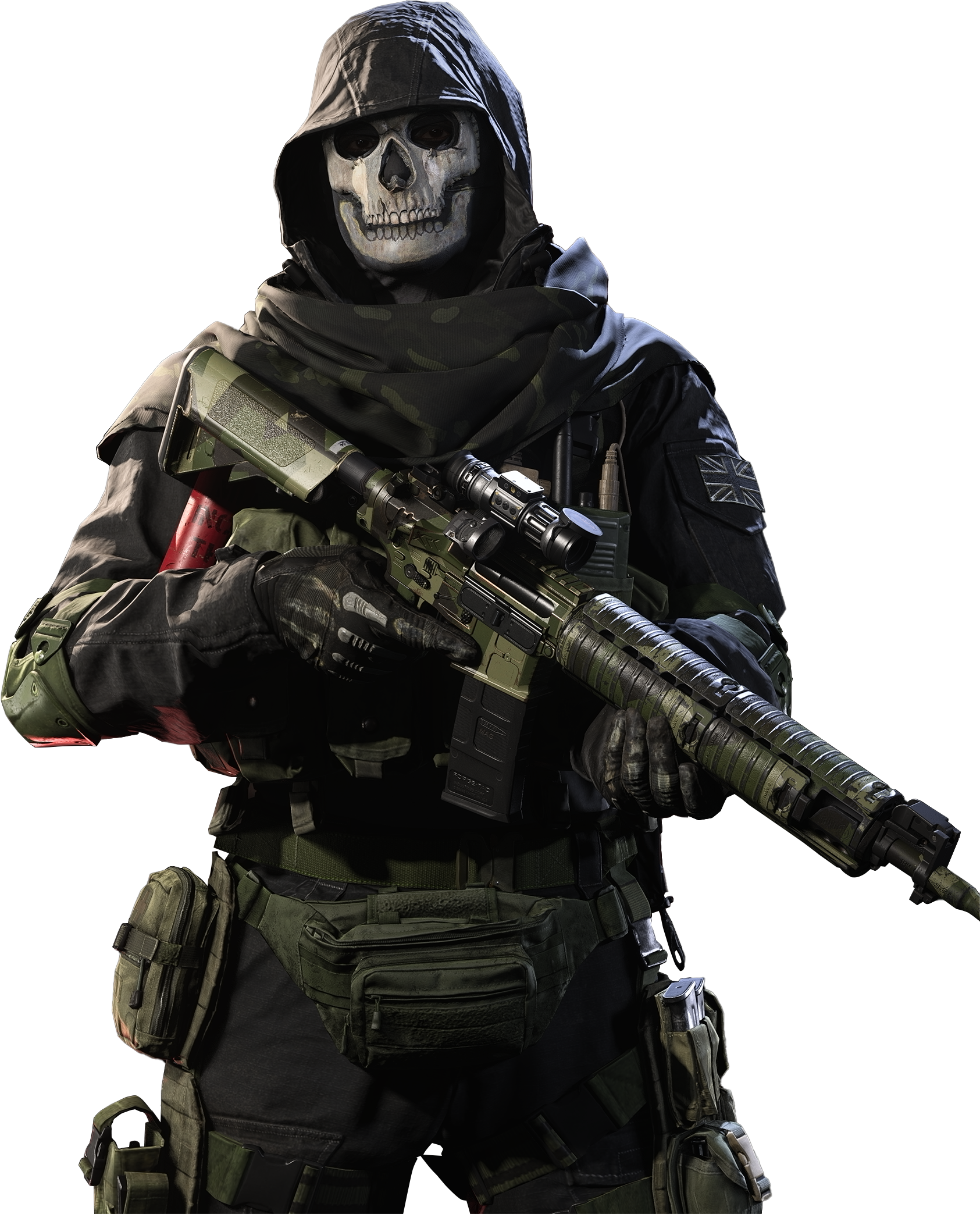 Cod Render Ghost Reckoner from Call of Duty Render by Pavseh on DeviantArt
