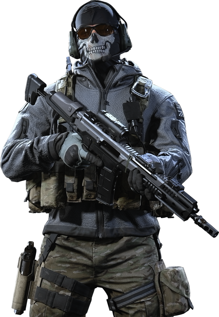 Classic Ghost from Call of Duty by Pavseh on DeviantArt