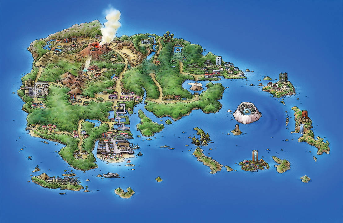 Hoenn RSE map by Zafictus888 on DeviantArt