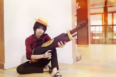 Luffy One Piece Strong World Cosplay