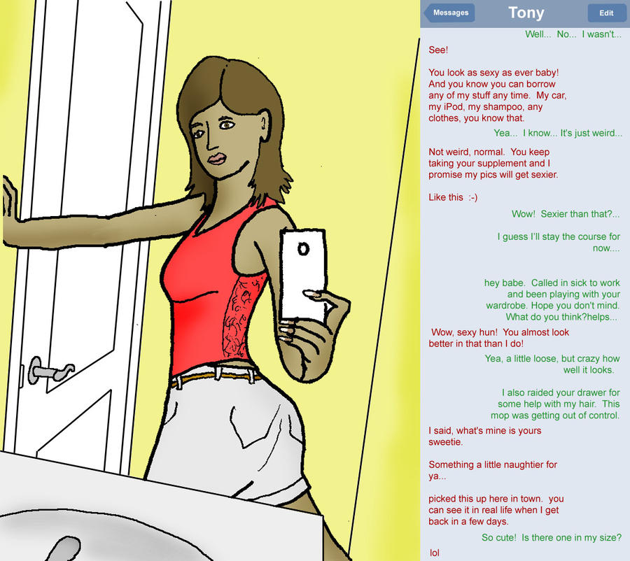 Deviantart Red Texting Texting 5 by minnman20 on DeviantArt