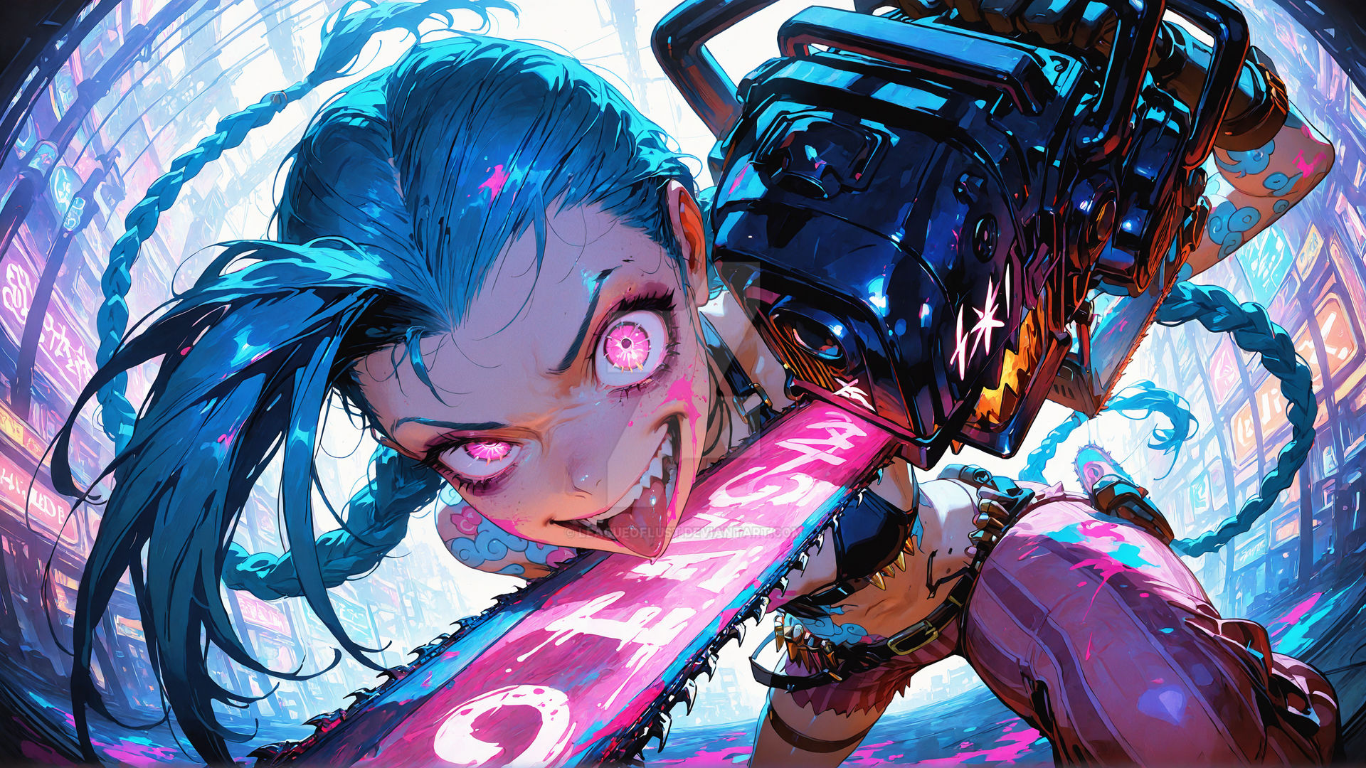 Jinx Pc Lock Screen Jinx PC Wallpaper 4K Pack (3) by leagueoflust on DeviantArt