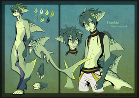 Frankie the Moss Shark by RikDik