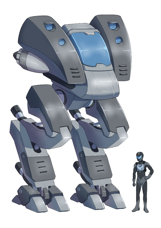 Racing Mecha by GIANT-EATER on DeviantArt