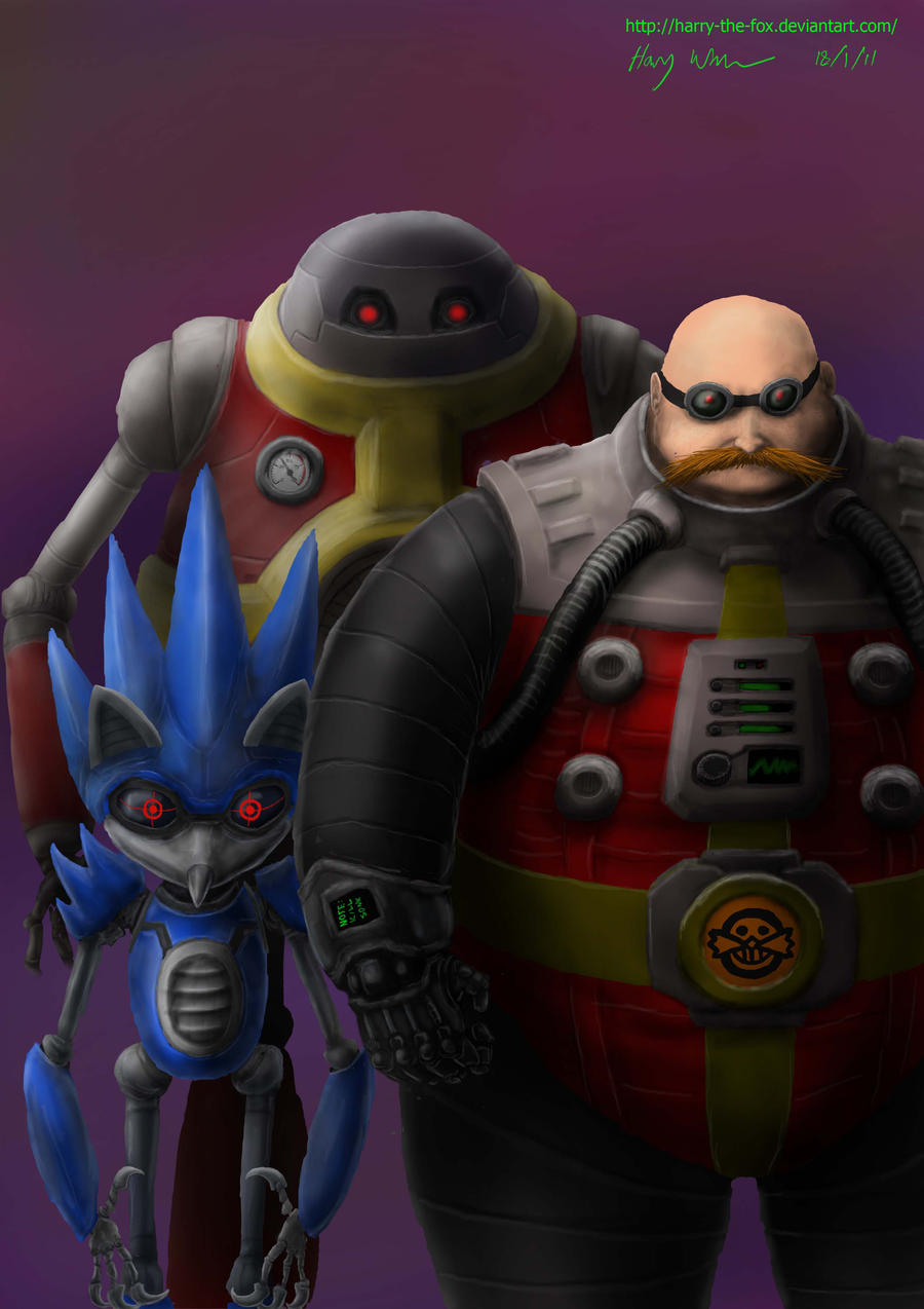 Realistic Robotnik and Badniks