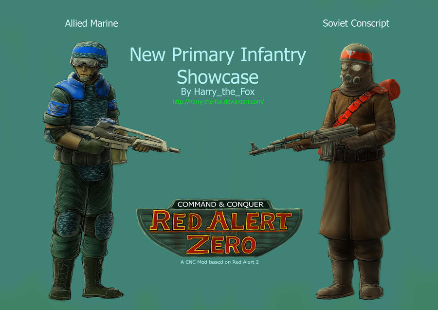 RA2 Mod- Marine and Conscript by Harry-the-Fox on DeviantArt