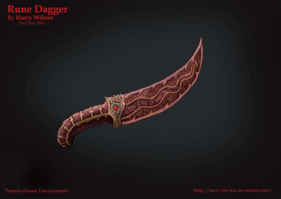 Rune Dagger by Harry-the-Fox on DeviantArt