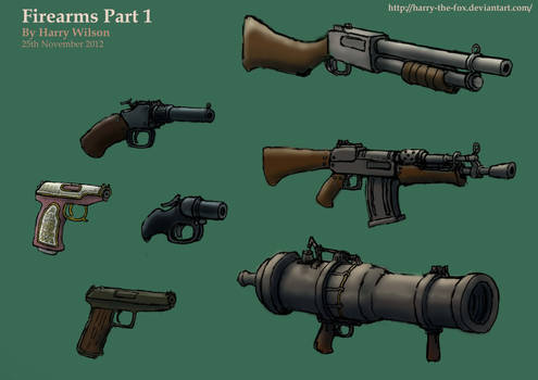 Steampunk Guns Part 1