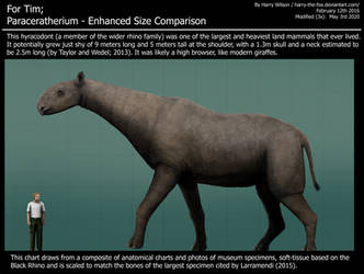 Paraceratherium- Enhanced Size Comparison