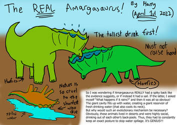 Amargasaurus Theory