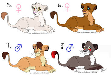 Adoptables part 2 (Closed) by Kopa-Love