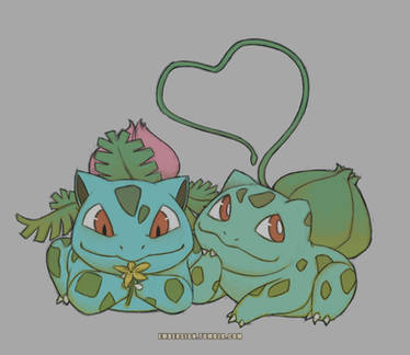 Bulbasaur and Ivysaur