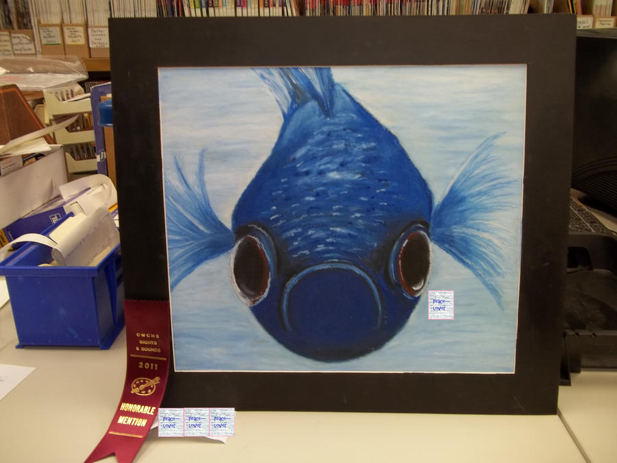 Big Blue Fish by Peace--Lover on DeviantArt