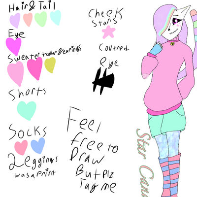 Color pallet for my oc by VisionTale on DeviantArt