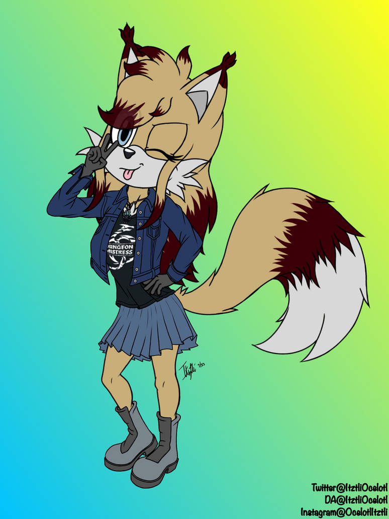 Cali the Fox - Bday Commission by ItztliOcelotl on DeviantArt