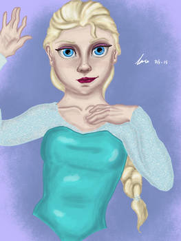 Elsa - Colours (13  days of Disney Princesses. )