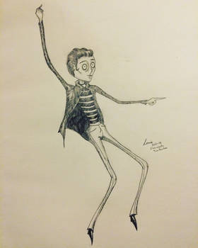 Elvis meets Tim Burton.