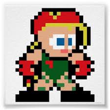 street fighter 8-bit cammy