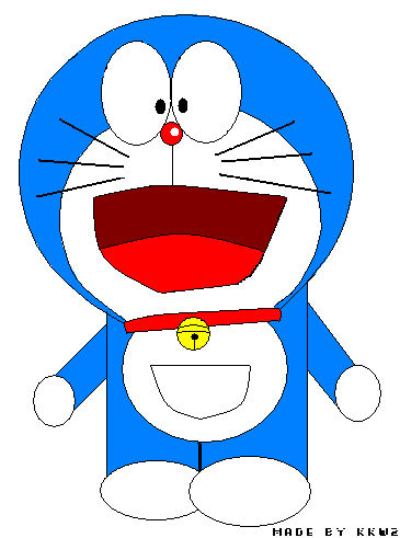Doraemon Pixel by KKW2 on DeviantArt