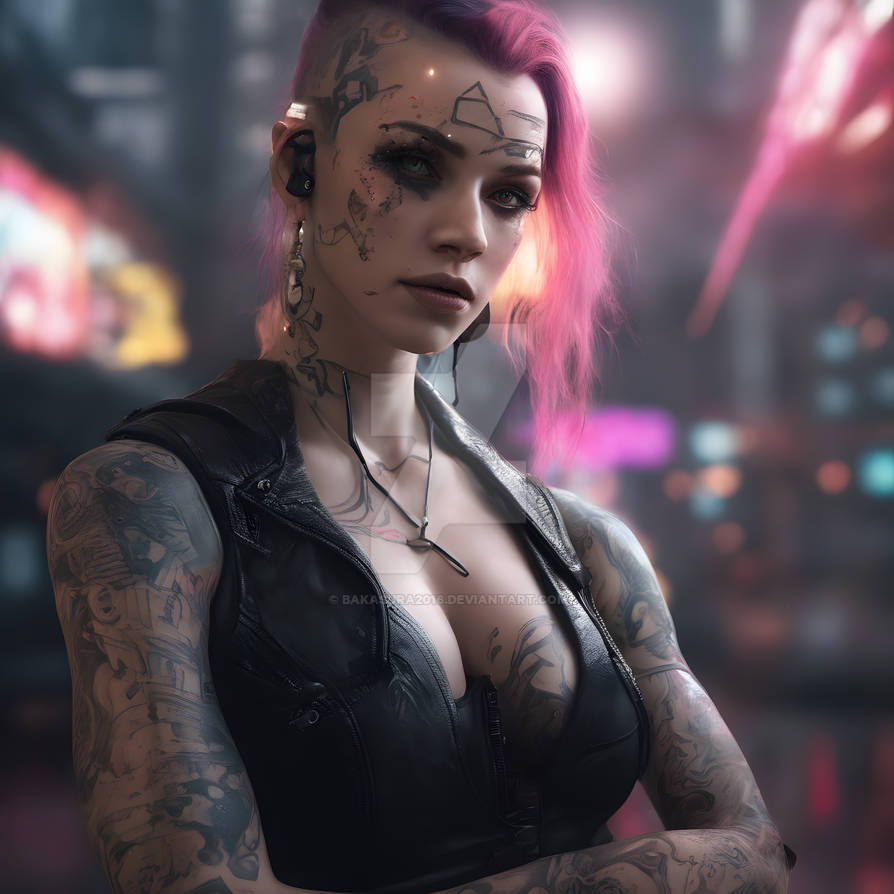 Cyberpunk 2077 girl wallpaper by KgbUmaru on DeviantArt