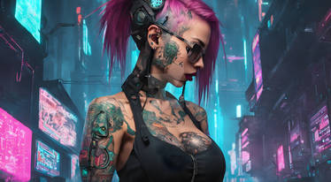 cyberpunk girl 5