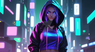 Cyberpunk girl 9