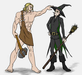 Thor and Loki Halloween