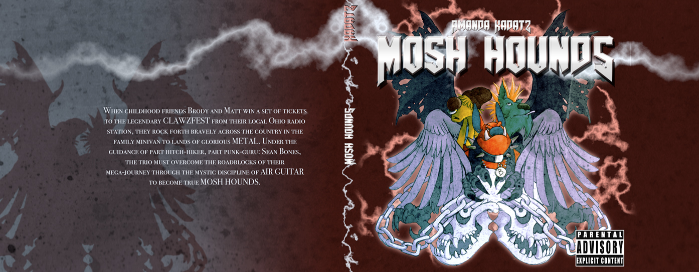 Mosh Hounds Bookjacket