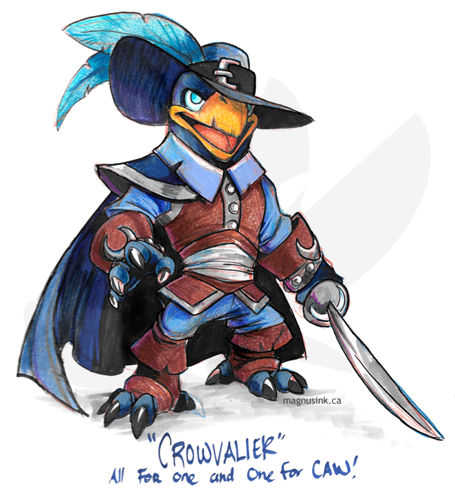 #SkylandersArtContest: Crowvalier