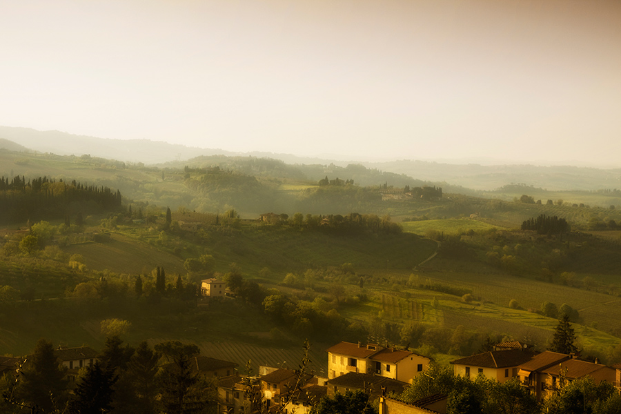 rolling hills of Tuscany