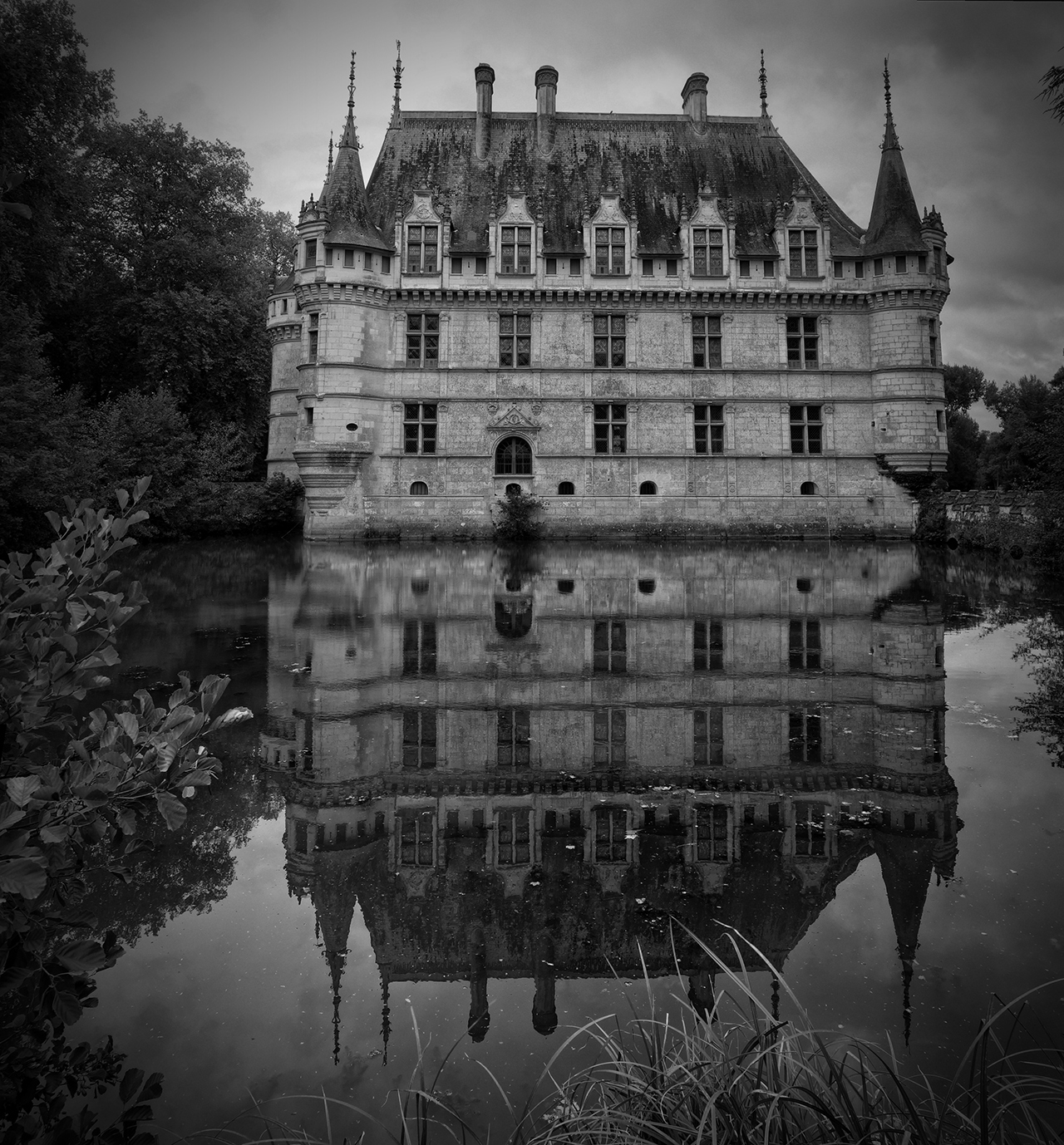 chateau d'Azay-le-Rideau II BW