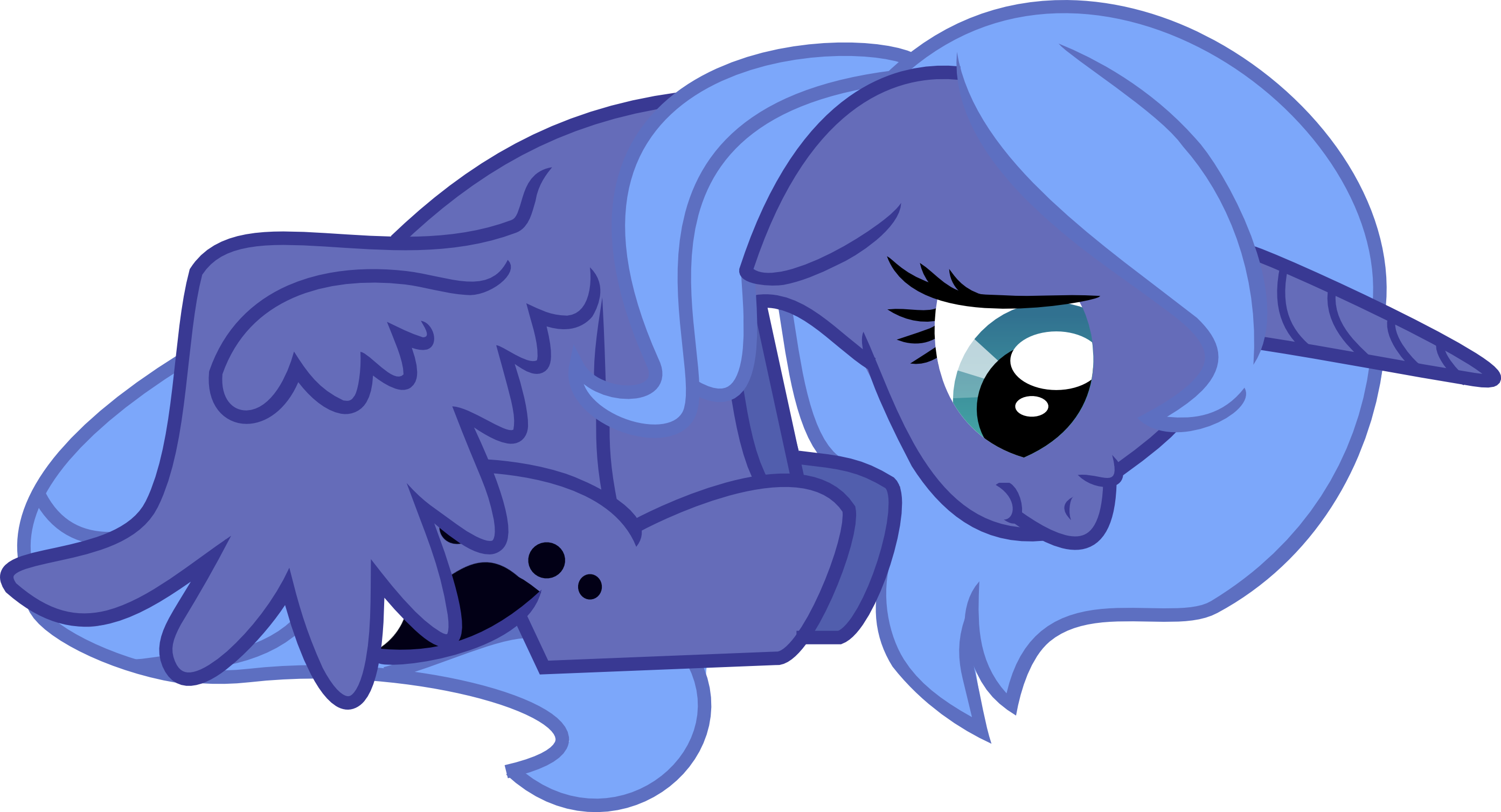 Luna sad