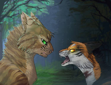 Crookedstar and Mapleshade