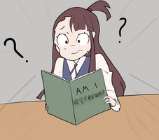 Quick Akko Meme Re-draw