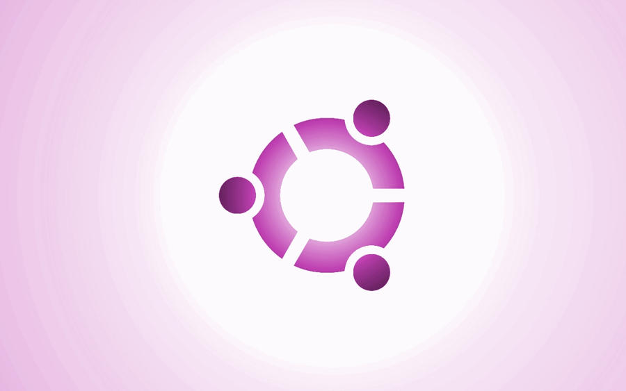 ubuntu logo wall