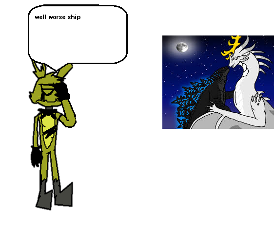 Deviantart Gold Box Springtrap Goldbox Reaction Godzilla X Moonhidora by godzilla87anime on ...