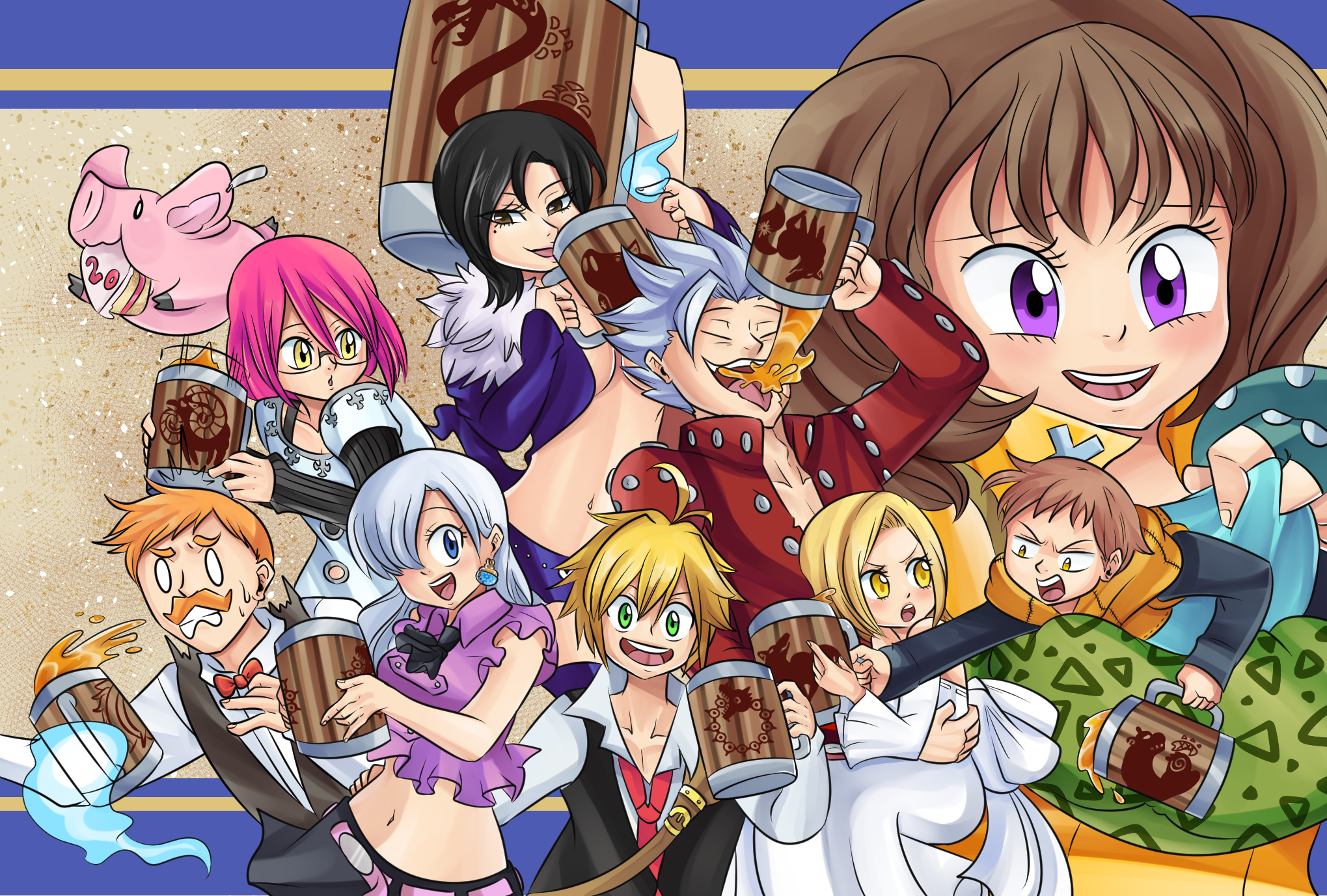 Nanatsu no taizai by MintAnnComics on DeviantArt