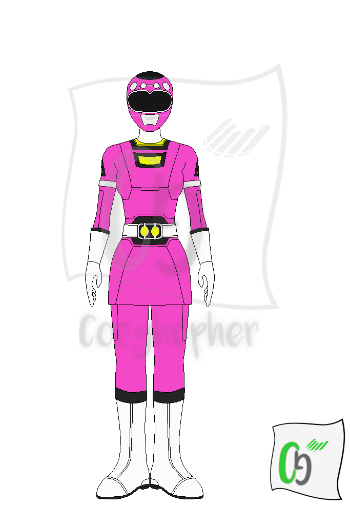 Pink Racer / Pink Turbo Ranger by Coeghepher on DeviantArt