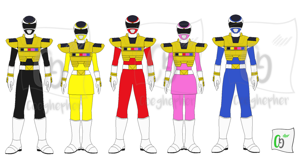 MegaRanger Tector Armor by Coeghepher on DeviantArt