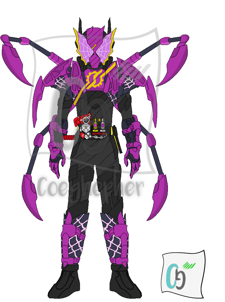 Spider Rider Oracle Key Forms Kamen Rider Build SpiderSpider Form by Coeghepher on DeviantArt