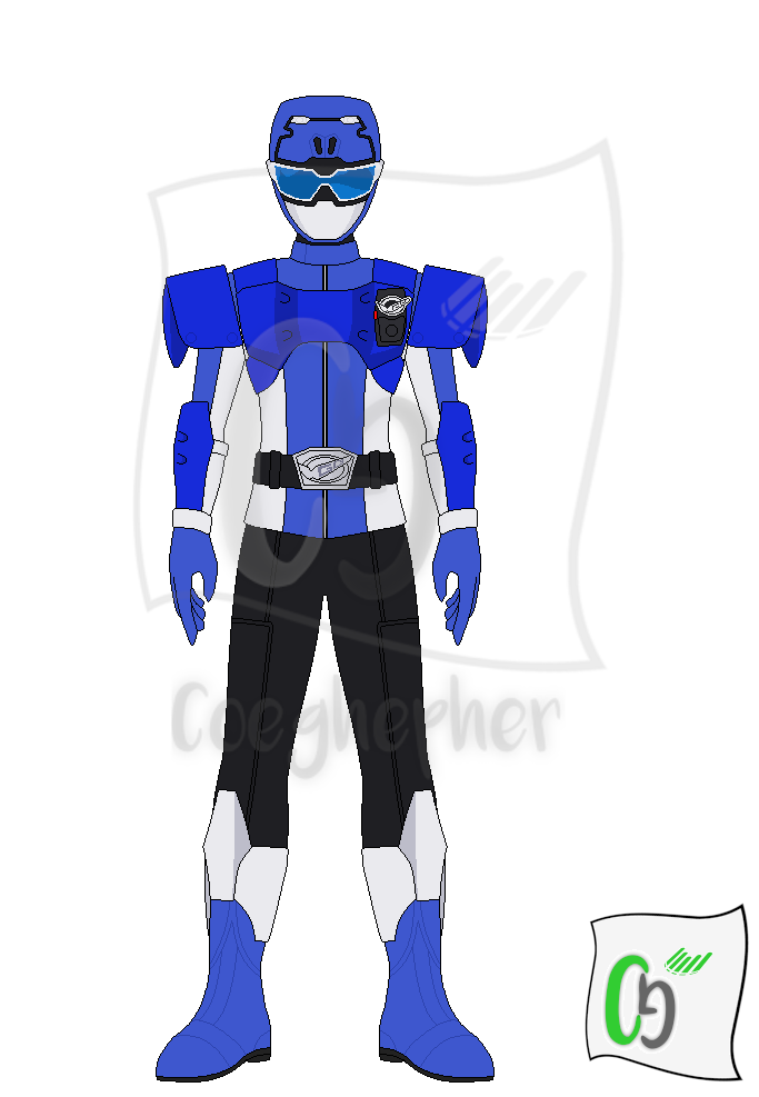 Blue Buster Powered Custom/Blue Ranger Beast-X Mod by Coeghepher on ...