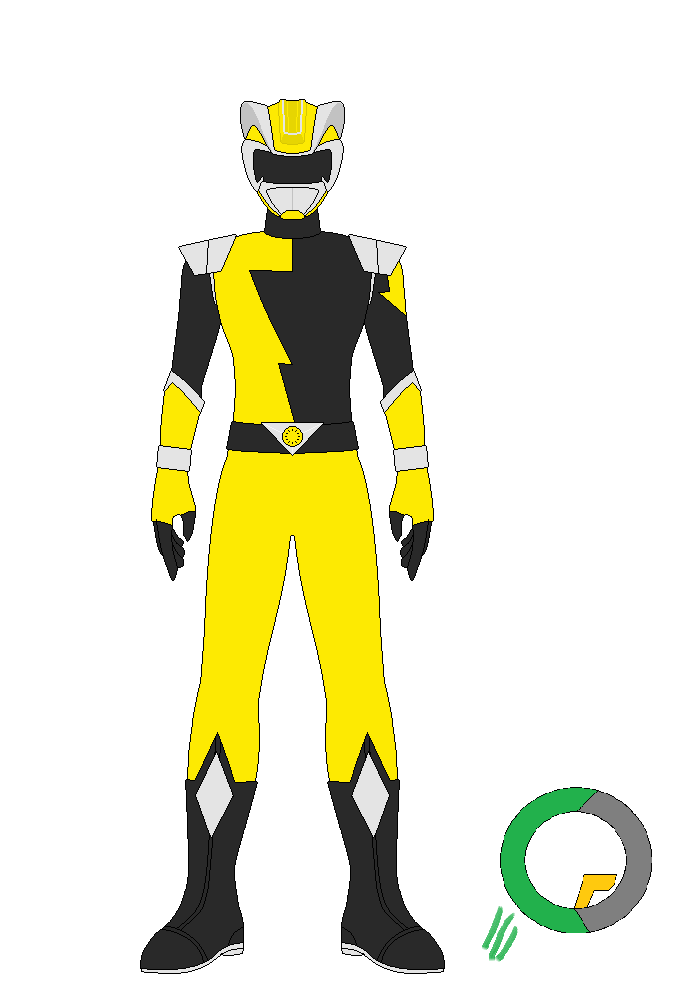 Hyperforce Yellow Ranger Hyperforce Yellow by Coeghepher on DeviantArt